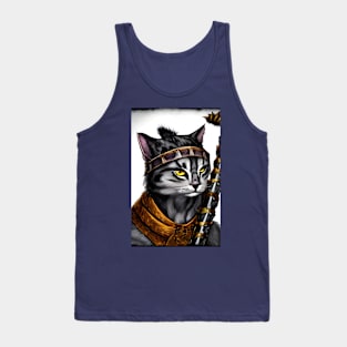 Cat Barbarian Tank Top